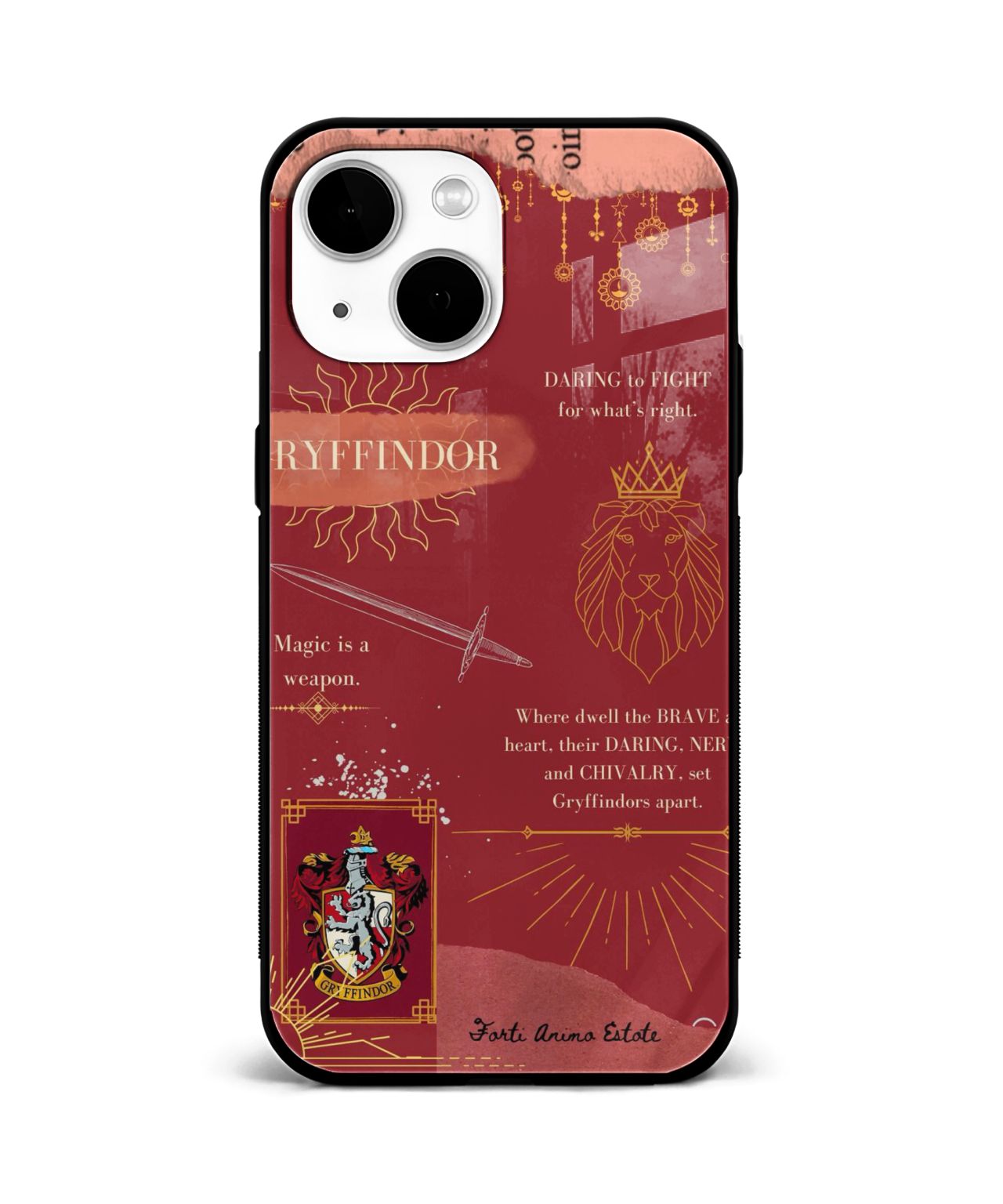 Hogwarts Friends Quote Case 1