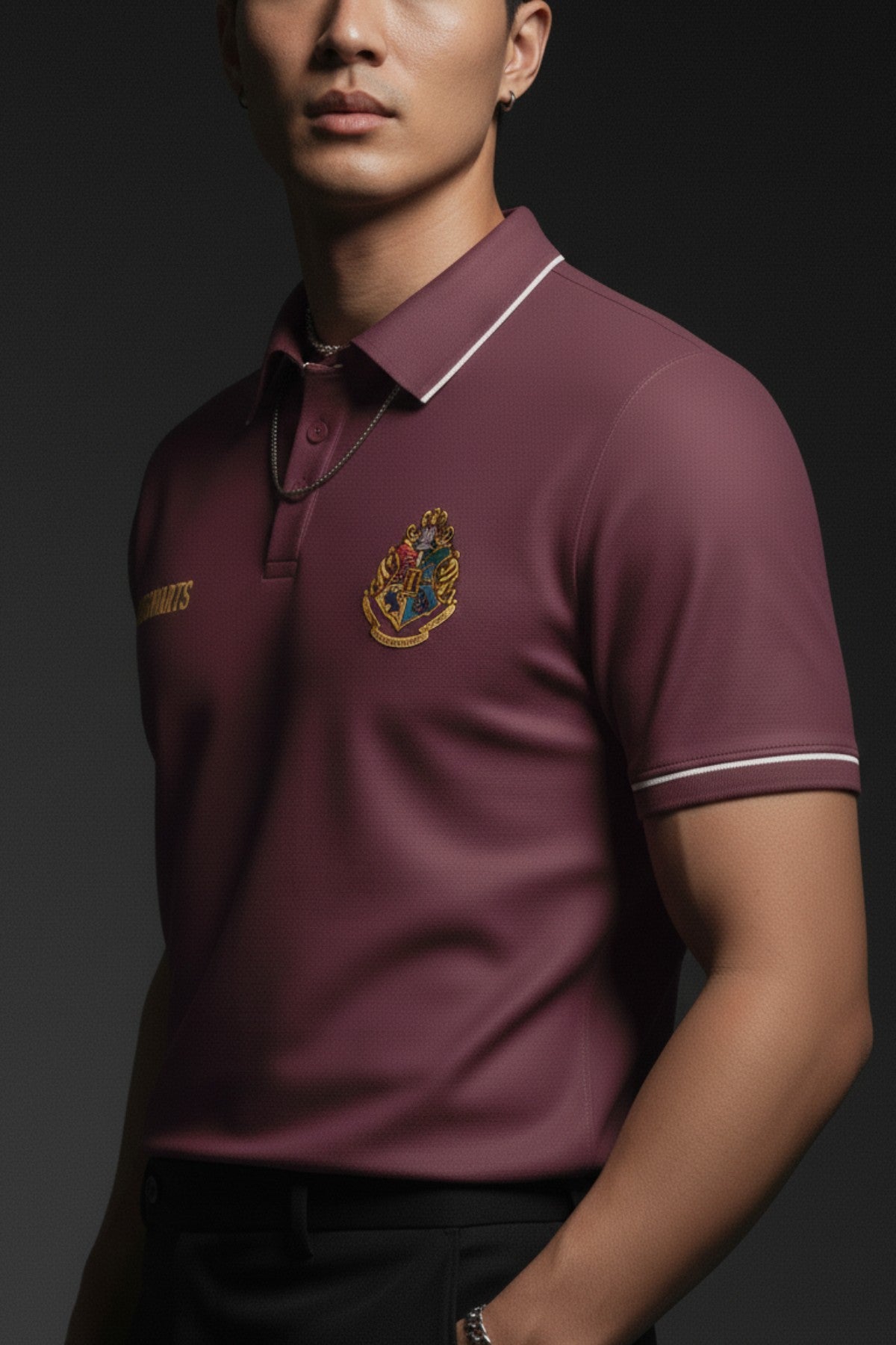 Harry Potter Hogwarts Polo T-Shirt for Men & Women 4