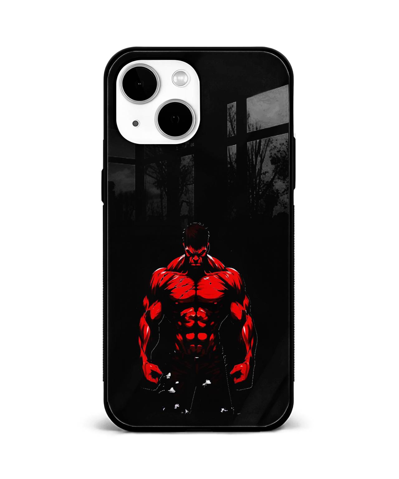 Hulk on Red Angry Mode Mobile Case 1