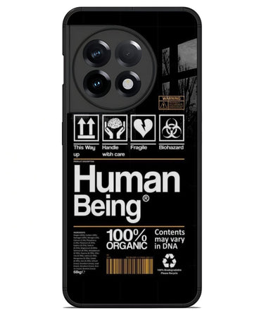 Human Being Barcode Phone Case for OnePlus 11R 1