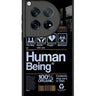 Human Being Barcode Phone Case for OnePlus 12.