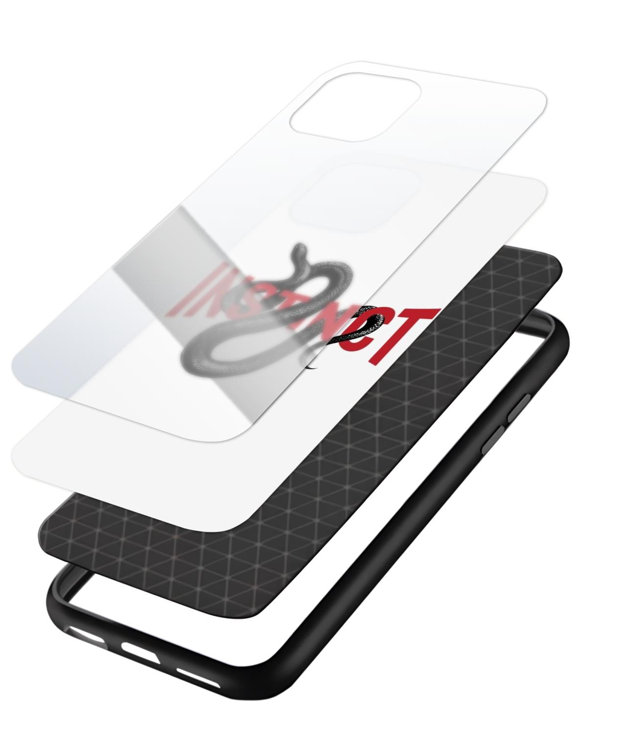 Instinct Snake Minimalist Phone Case 3