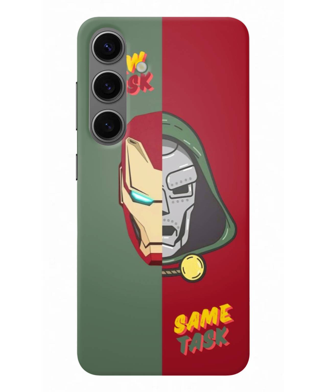 Iron Man and Dead Man Mobile Case for Samsung s24 plus  1