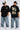 POPCASE white oversized t shirt WORK not equal LIFE dark green stamp seal DTF graphic 220 GSM premium cotton streetwear tshirt