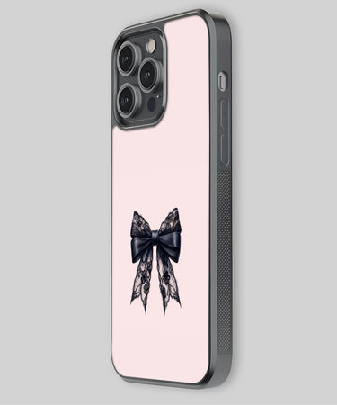 Lace Black Bow Phone Case 2