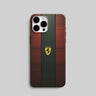 Leather Effect Ferrari Logo Mobile Case 2
