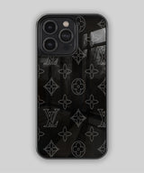 Louis Vuitton Monogram Black Phone Case 1