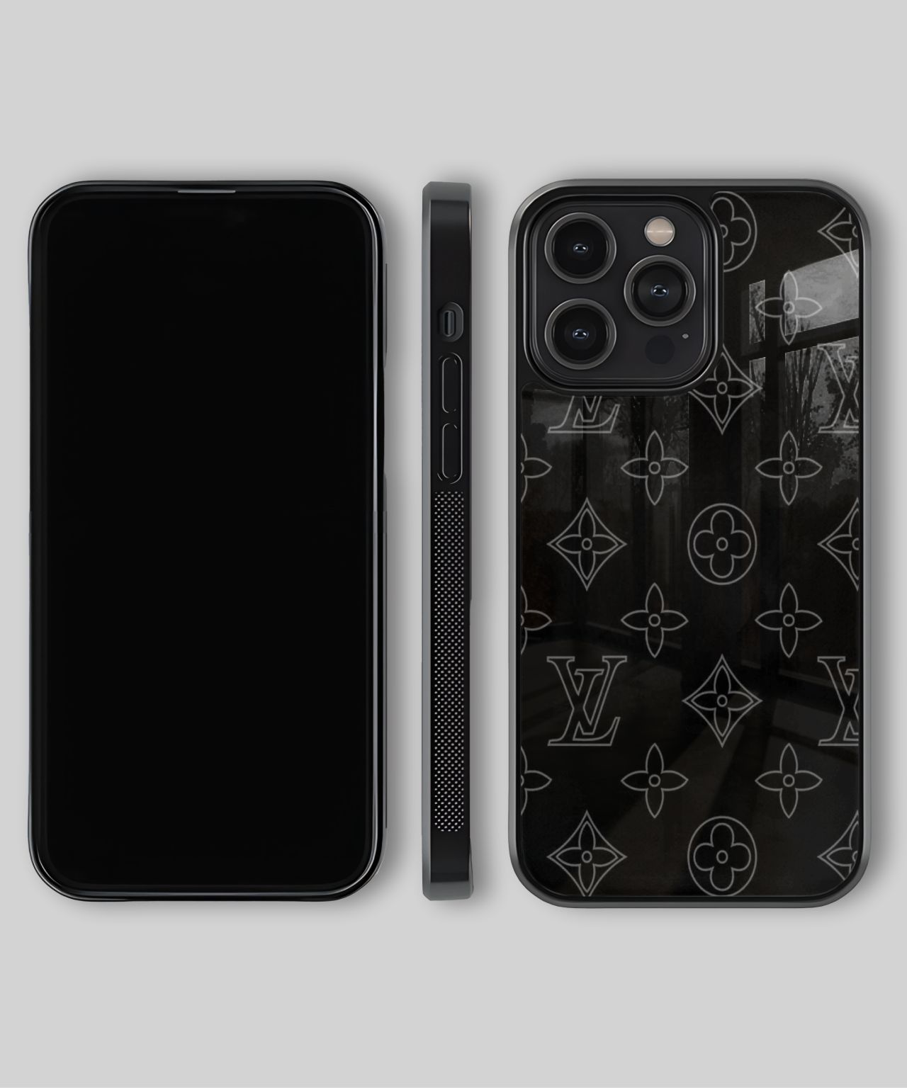 Louis Vuitton Monogram Black Phone Case 4