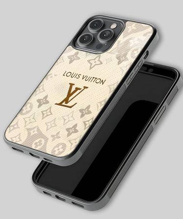 Louis Vuitton Monogram Phone Beige and Gold Case 3