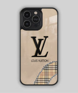 Louis Vuitton Monogram Phone Case with Plaid Design 1
