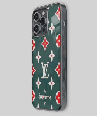 Louis Vuitton Monogram Supreme Green Phone Case 2