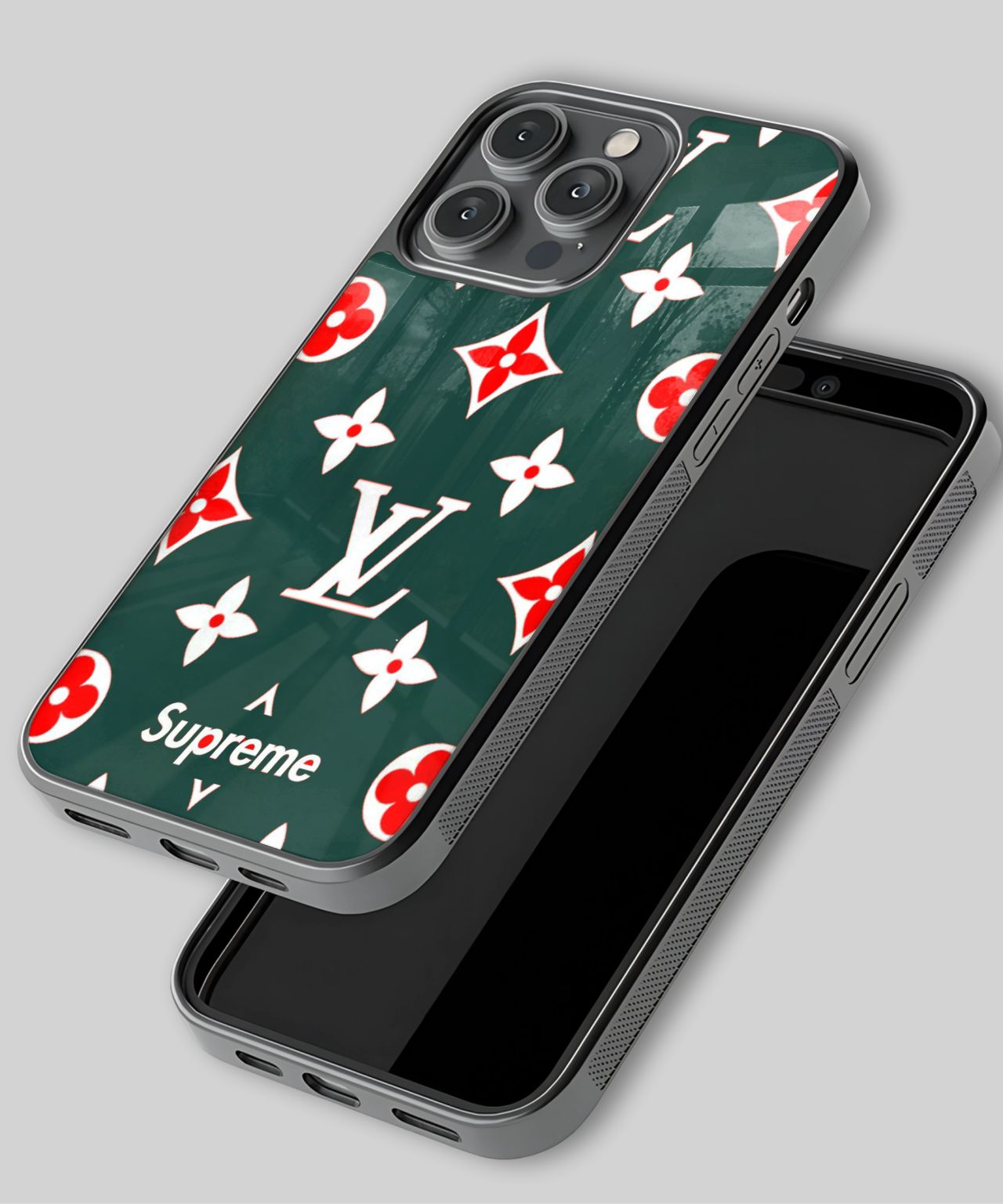 Louis Vuitton Monogram Supreme Green Phone Case 3