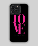 Love Yourself Bold iPhone Case 1