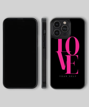 Love Yourself Bold iPhone Case 4