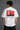Model wearing white POPCASE Max Verstappen Red Bull oversized t shirt with Red Bull chest logo and large REDBULL race car back graphic