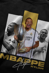 Mbappe Oversized Tee: Luxe Streetwear, Premium Cotton Blend. Own the Look.