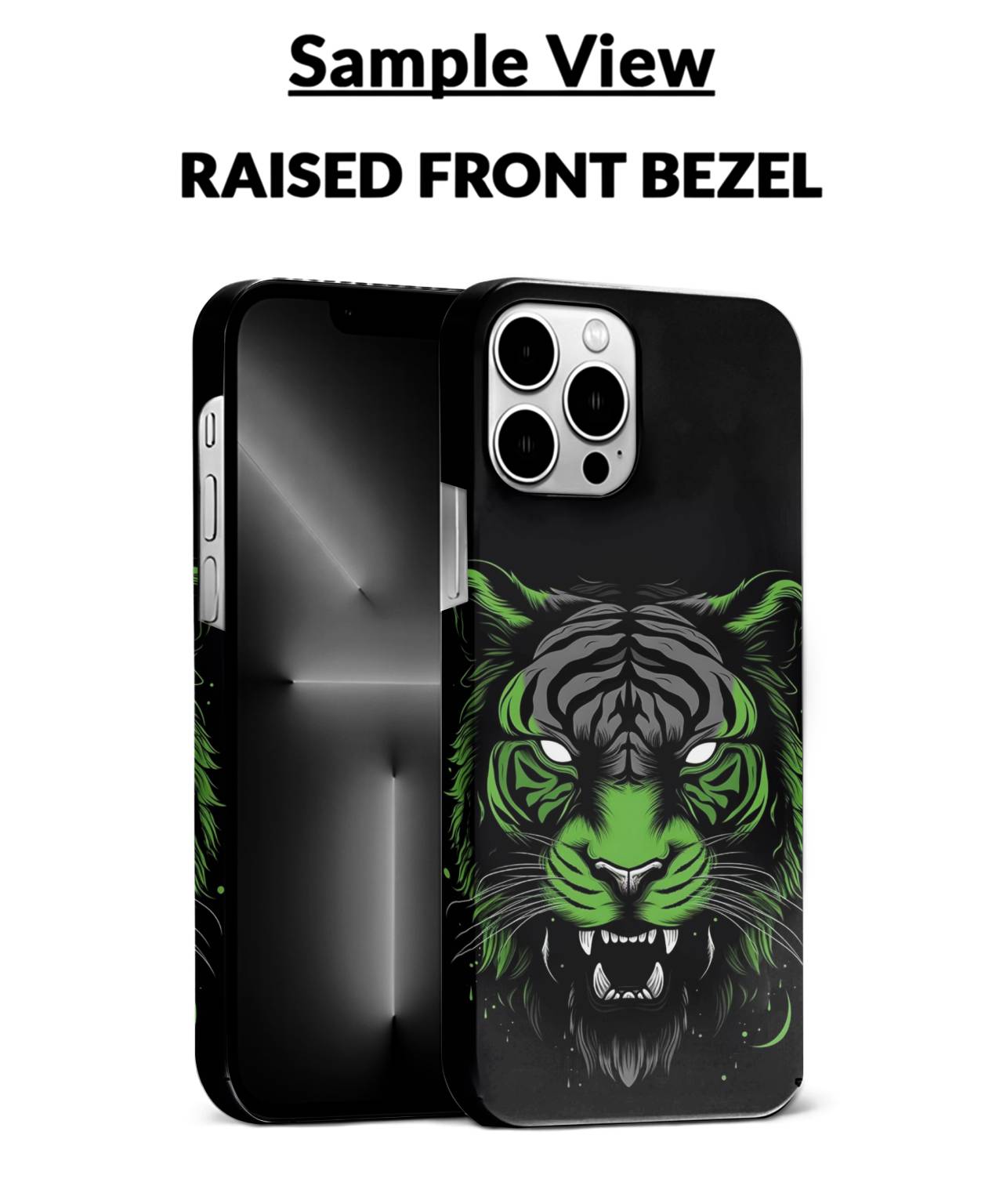 Majestic-Tiger-Green-Glow-Mobile-Case-Studio-Shoot-3