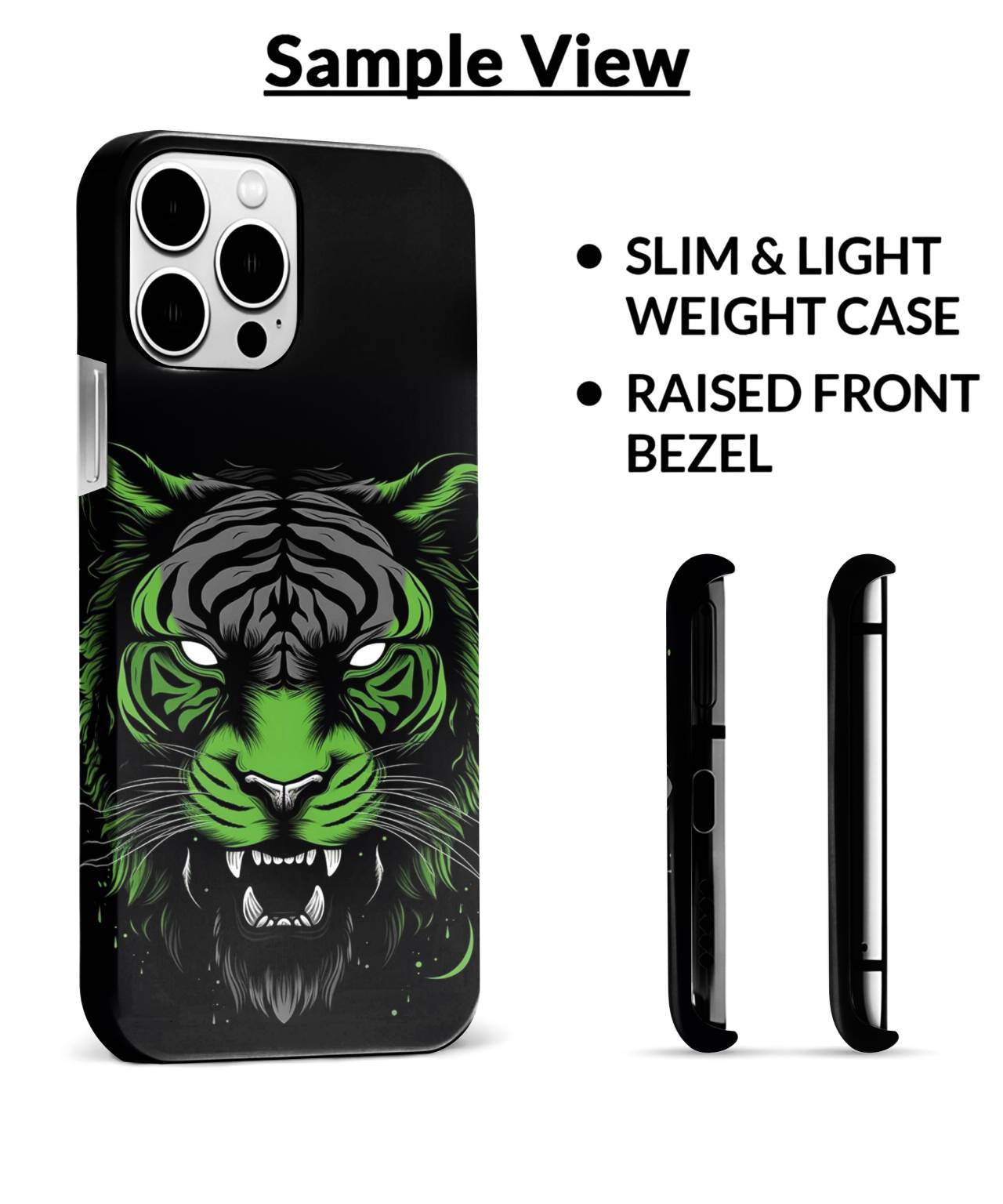 Majestic-Tiger-Green-Glow-Mobile-Case-Studio-Shoot-4
