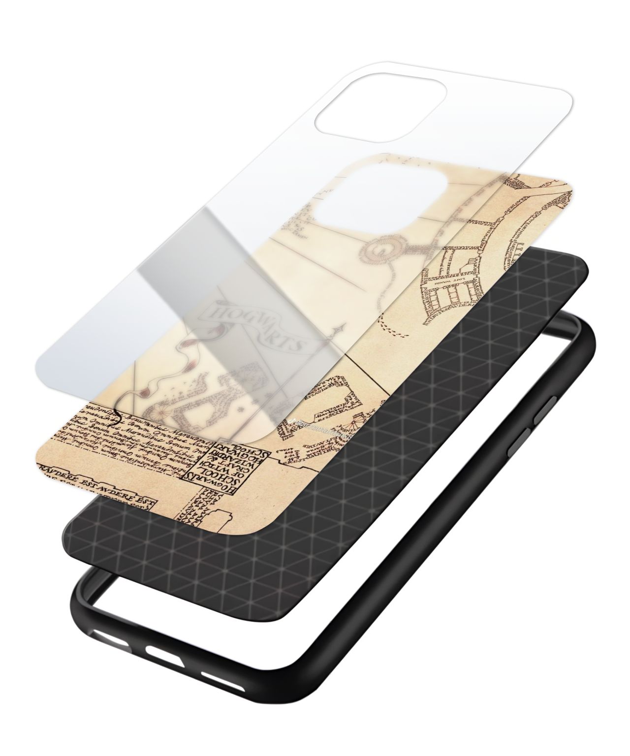 Marauders Map Hogwarts Mobile Case 3