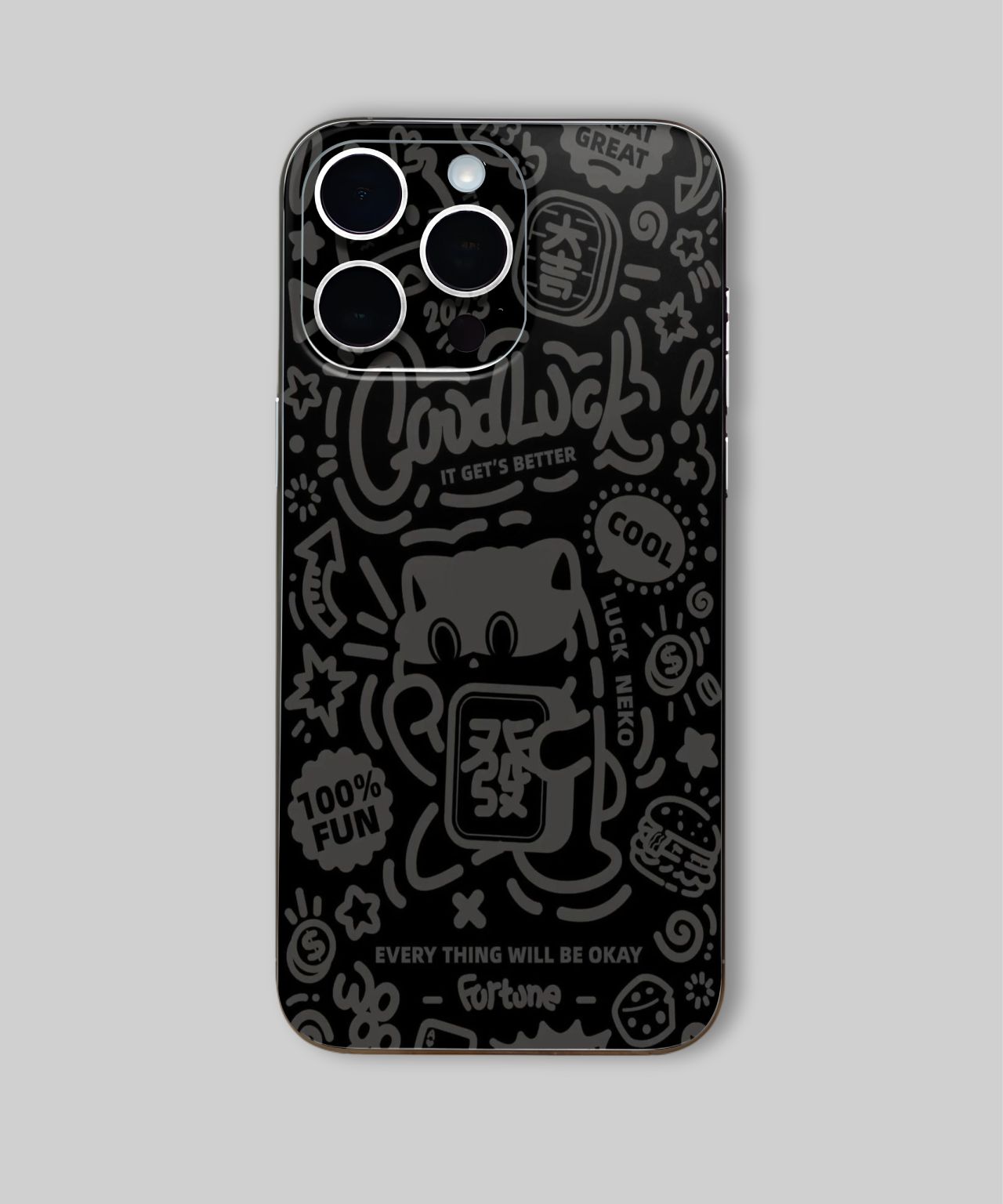 Mclaxa Doodle Art Mobile Skin 1