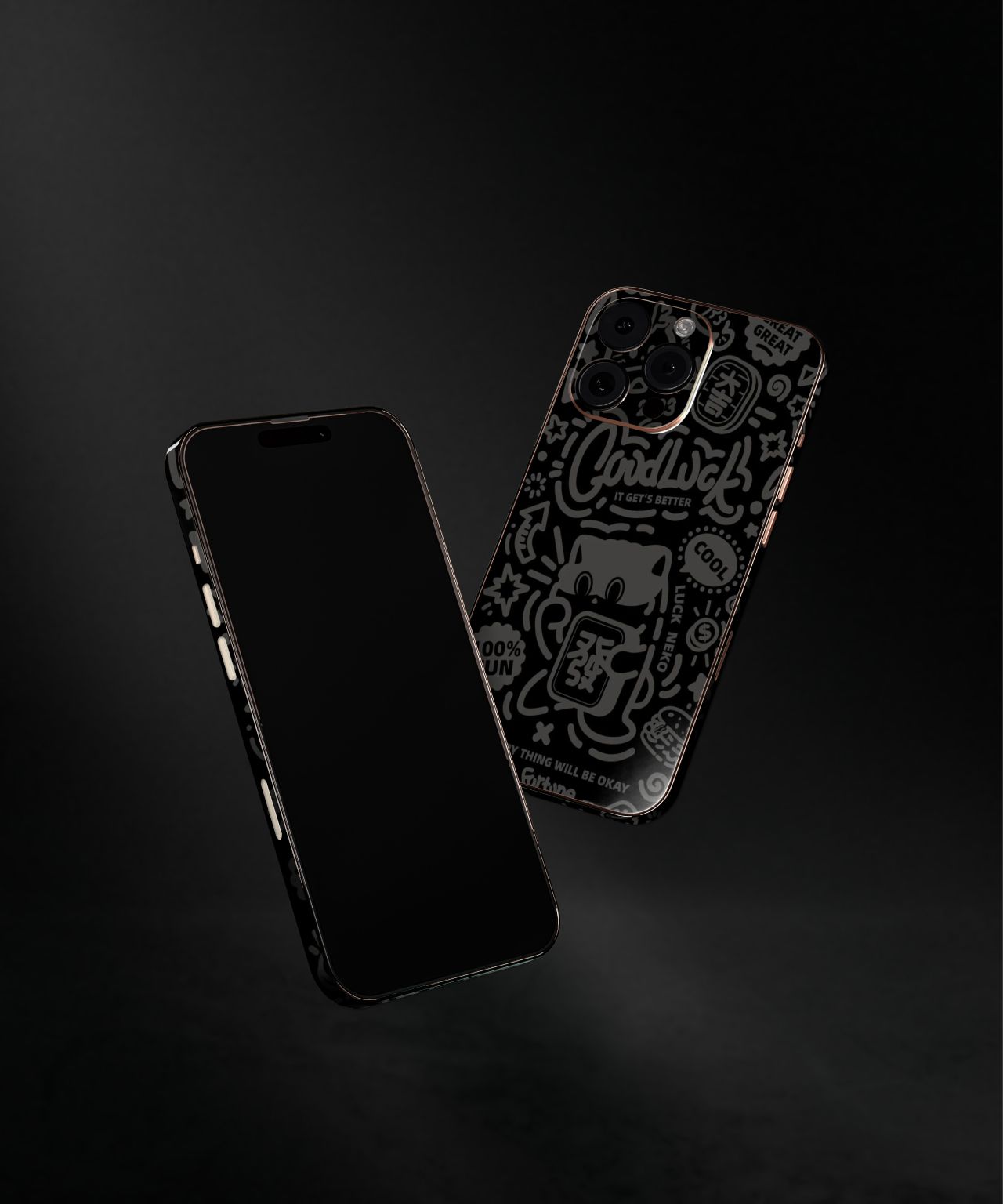 Mclaxa Doodle Art Mobile Skin 3