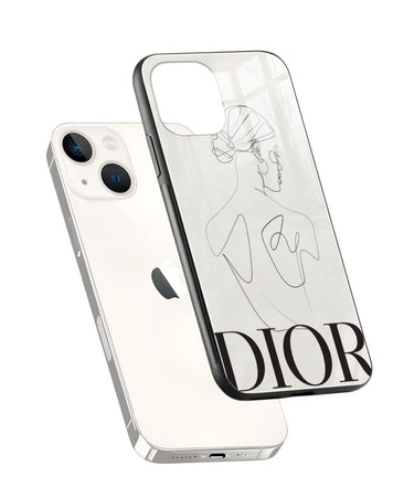 Minimal Line Art Dior Phone Case and Cover 2