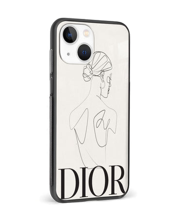 Minimal Line Art Dior Phone Case and Cover 4