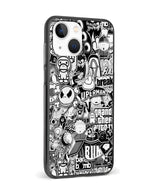 Monochrome Art Collage Phone Case and Cover 4