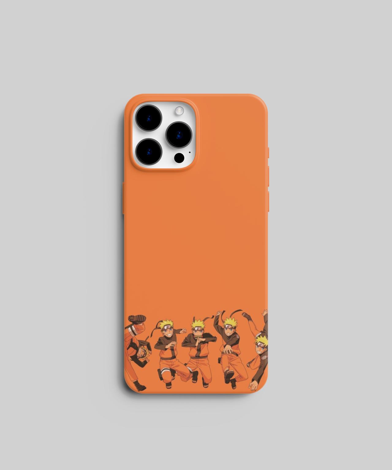 Naruto Evolution Orange Phone Case and Cover 1