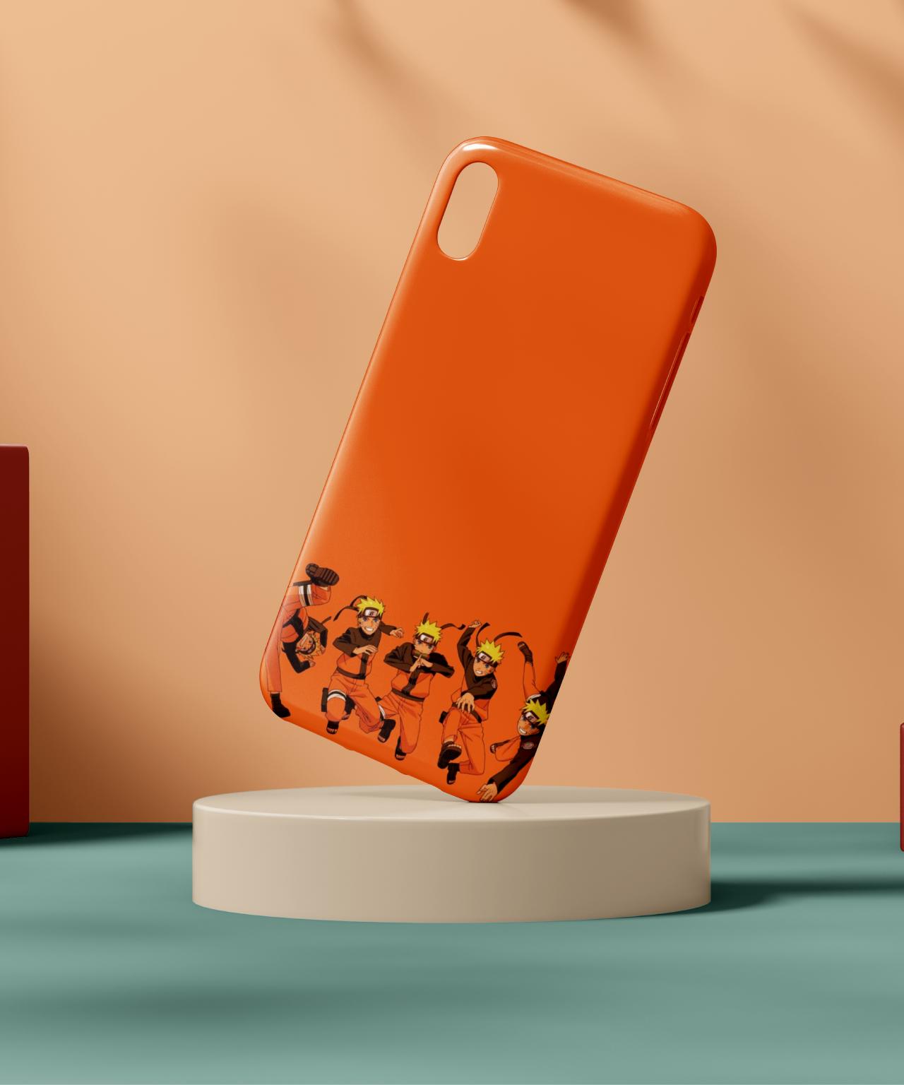 Naruto Evolution Orange Phone Case and Cover 2