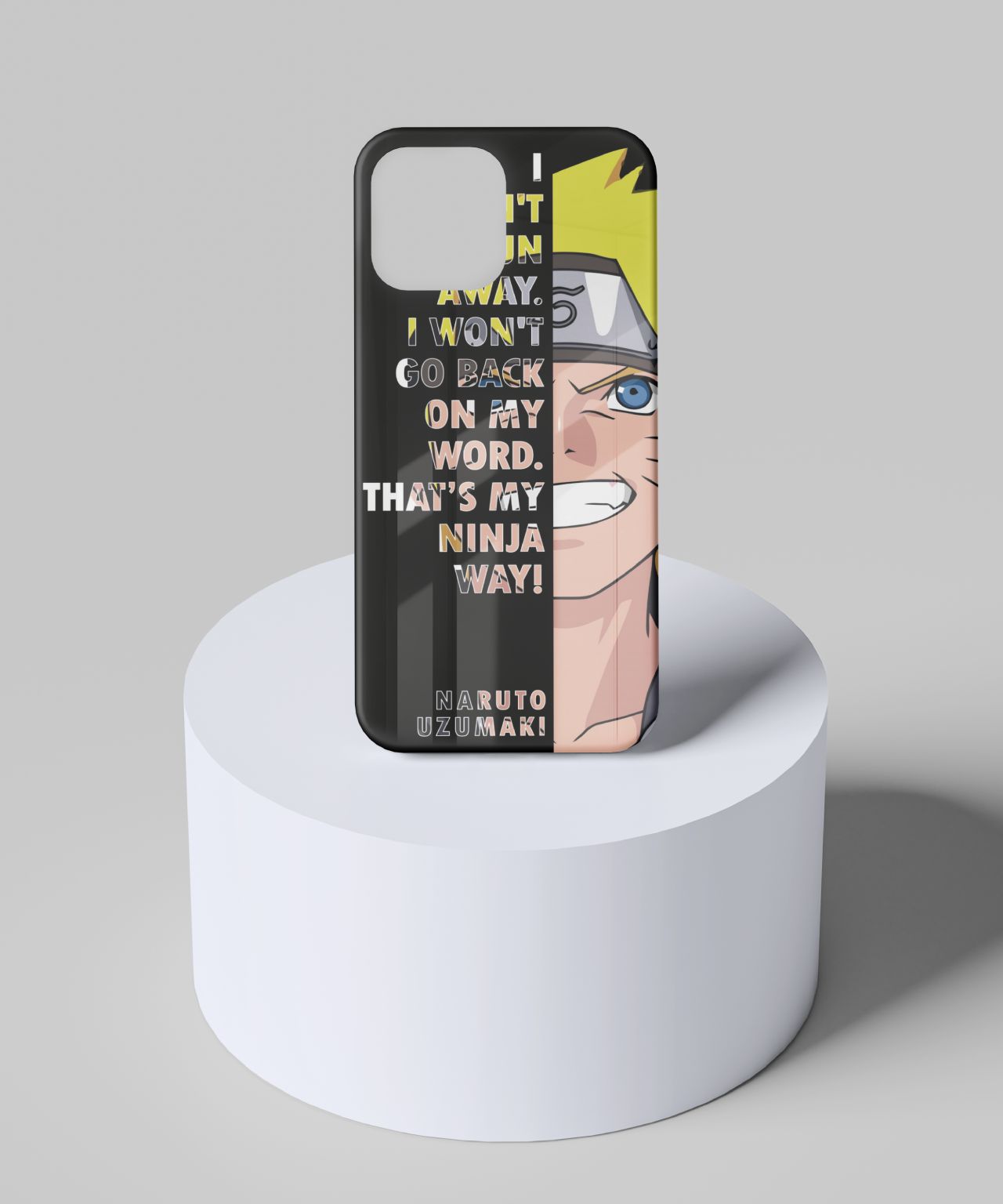 Naruto "I Won't Run Away" Mobile Case 7