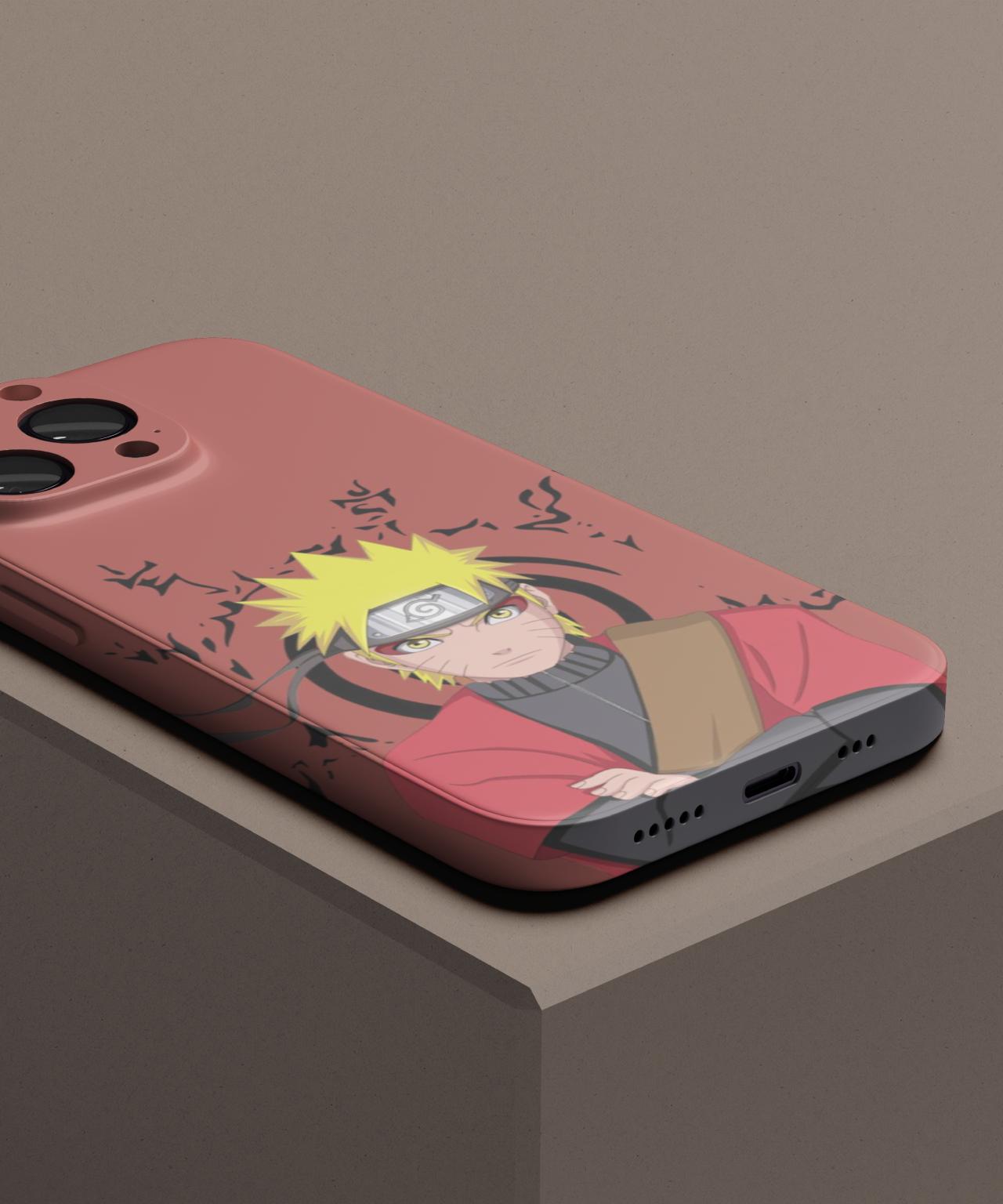 Naruto Uzumaki Red Art Phone Case and Cover 3