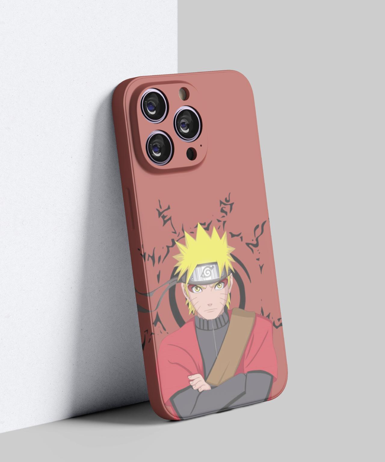 Naruto Uzumaki Red Art Phone Case and Cover 4