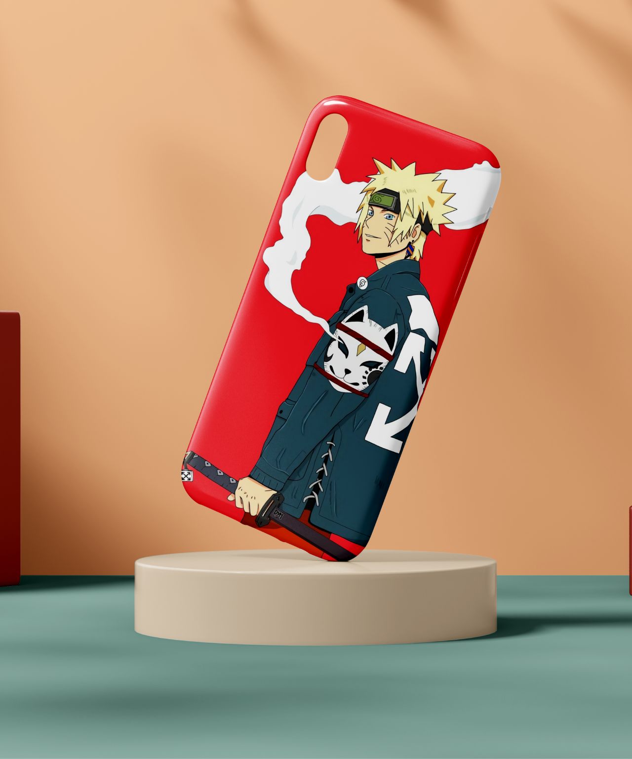 Naruto with Denim Jacket Mobile Case 1