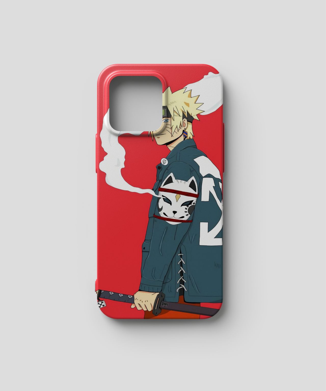 Naruto with Denim Jacket Mobile Case 2