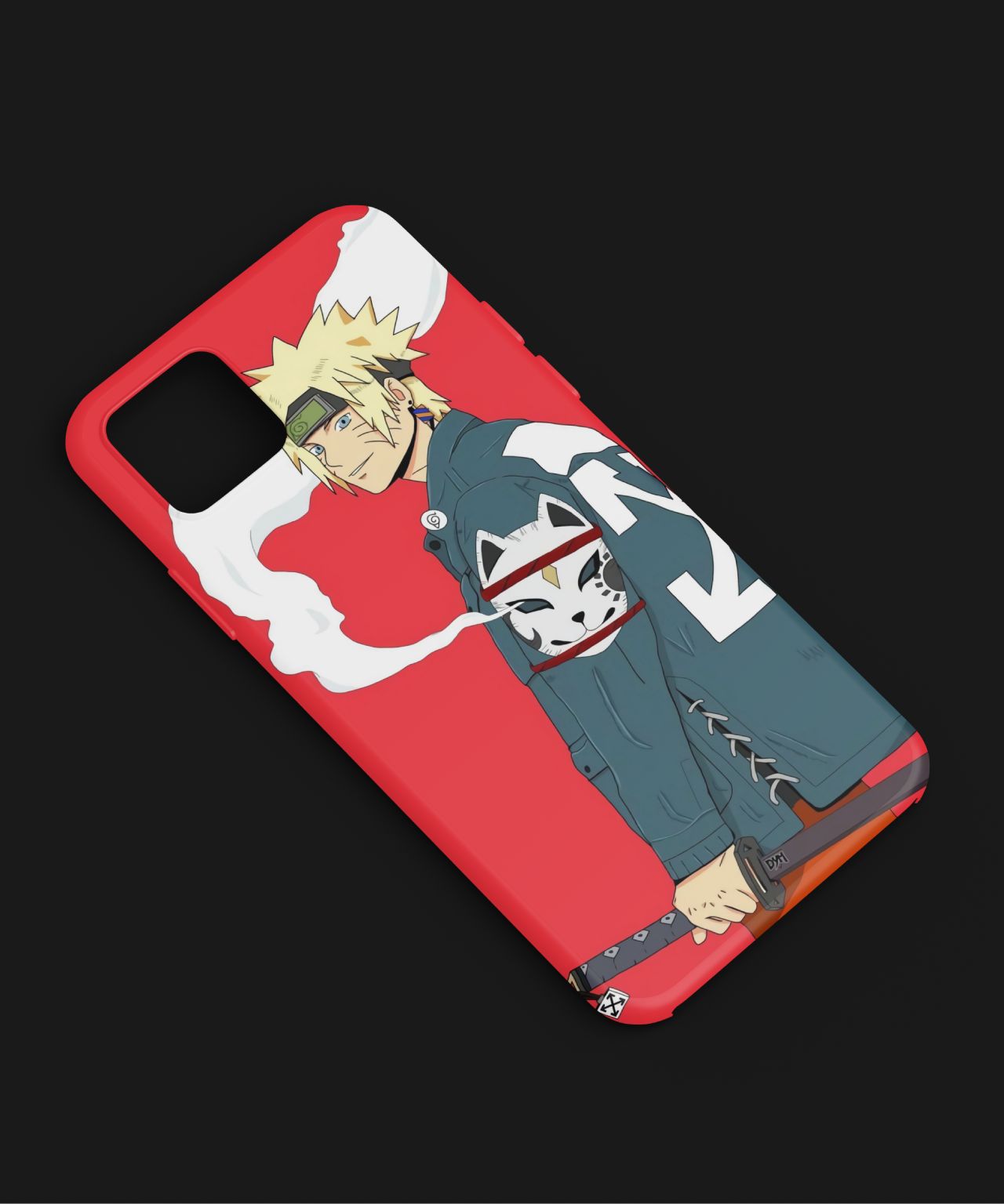 Naruto with Denim Jacket Mobile Case 5