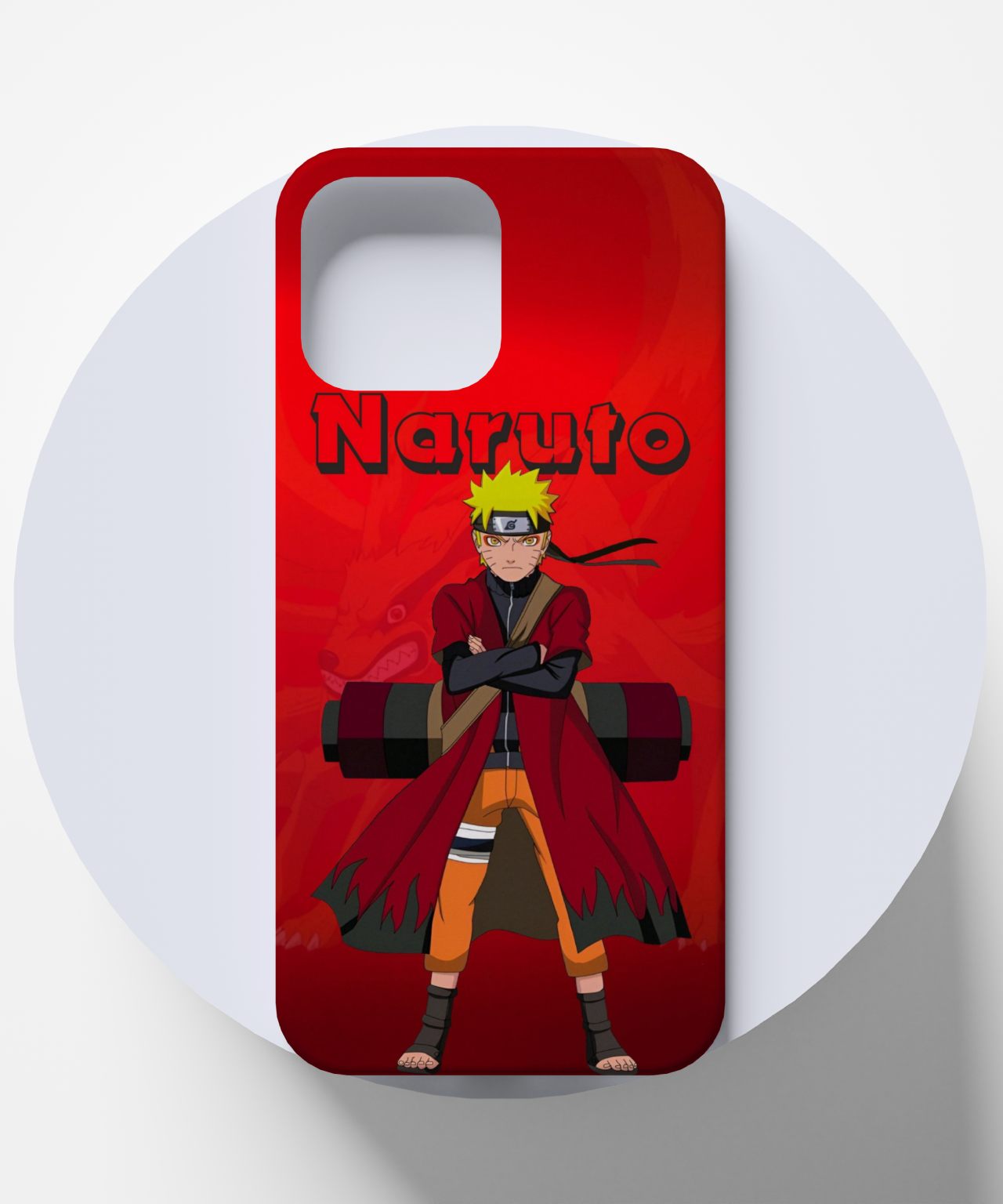 Naruto with Red Jacket Mobile Case 4