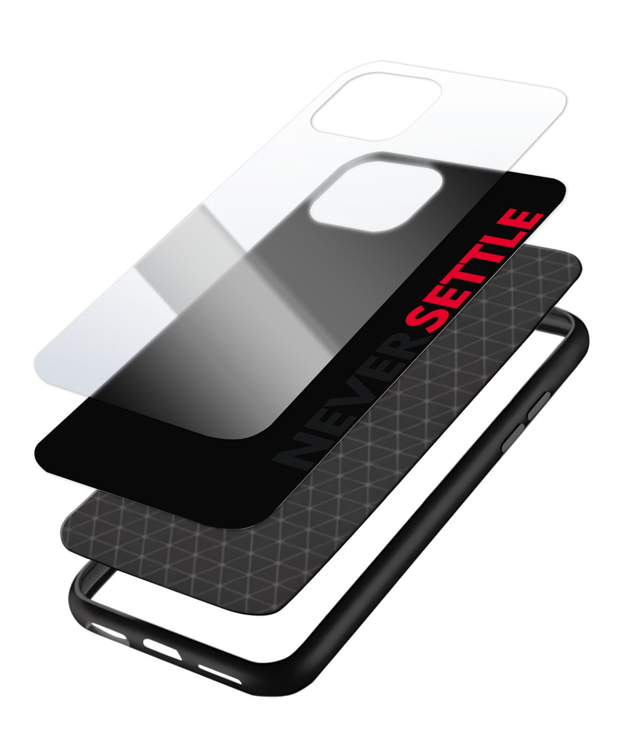 Never Settle Stylish Phone Case and Cover 3