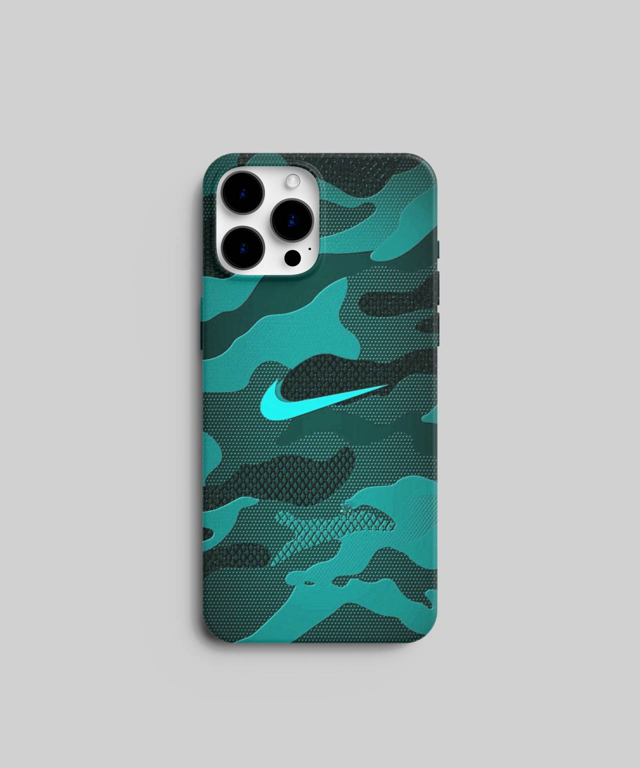 Nike Military Camo Swoosh Case and Cover - Hard & Glass Options 1