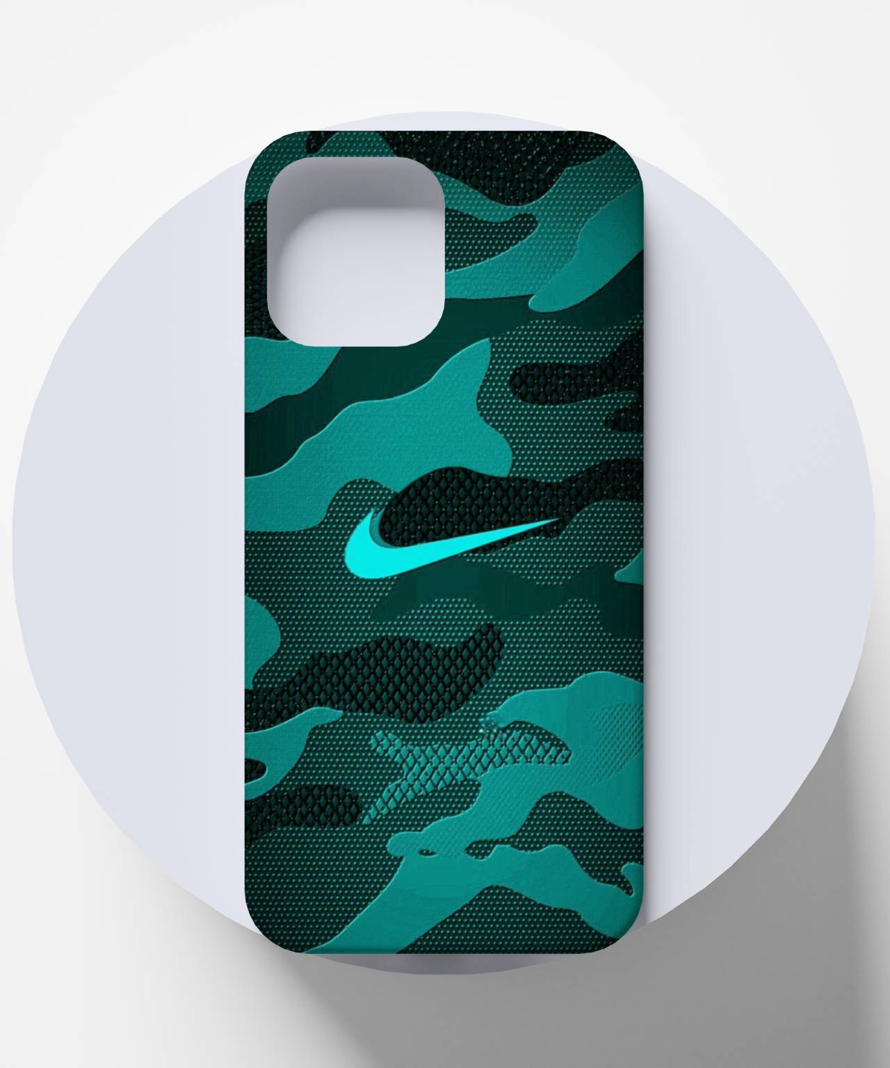 Nike Military Camo Swoosh Case and Cover - Hard & Glass Options 5