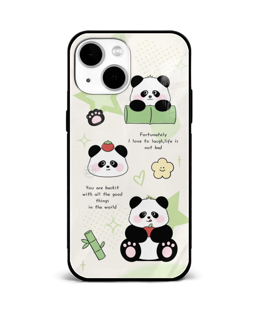 Panda Expressions Comic Phone Case 1