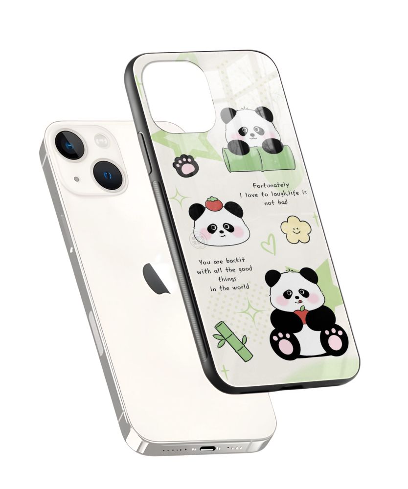 Panda Expressions Comic Phone Case 2