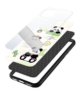 Panda Expressions Comic Phone Case 3