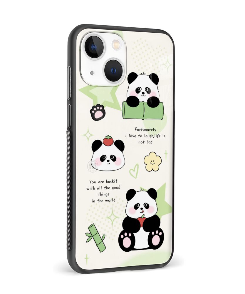 Panda Expressions Comic Phone Case 4