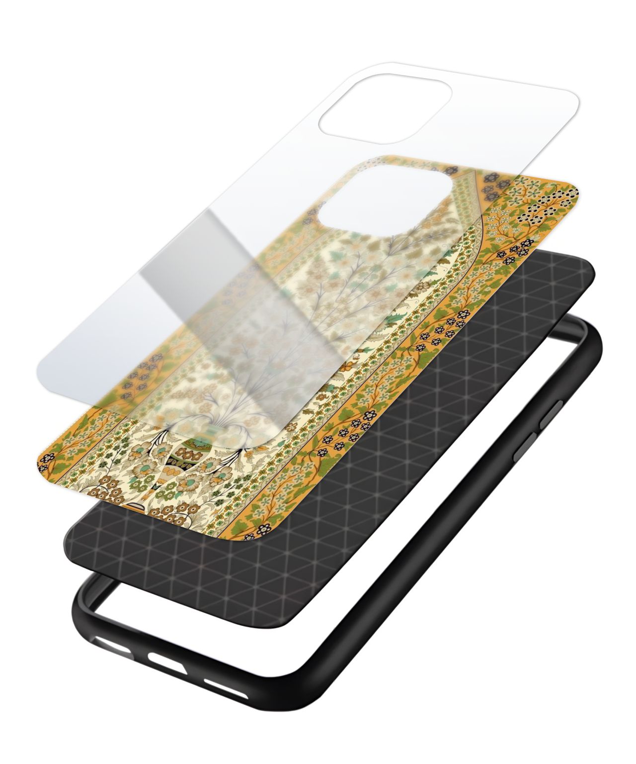 Pastel Tulip Glass Phone Case/Cover 3
