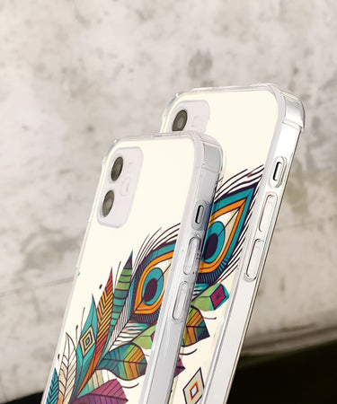 Peacock Feather Phone Case 4