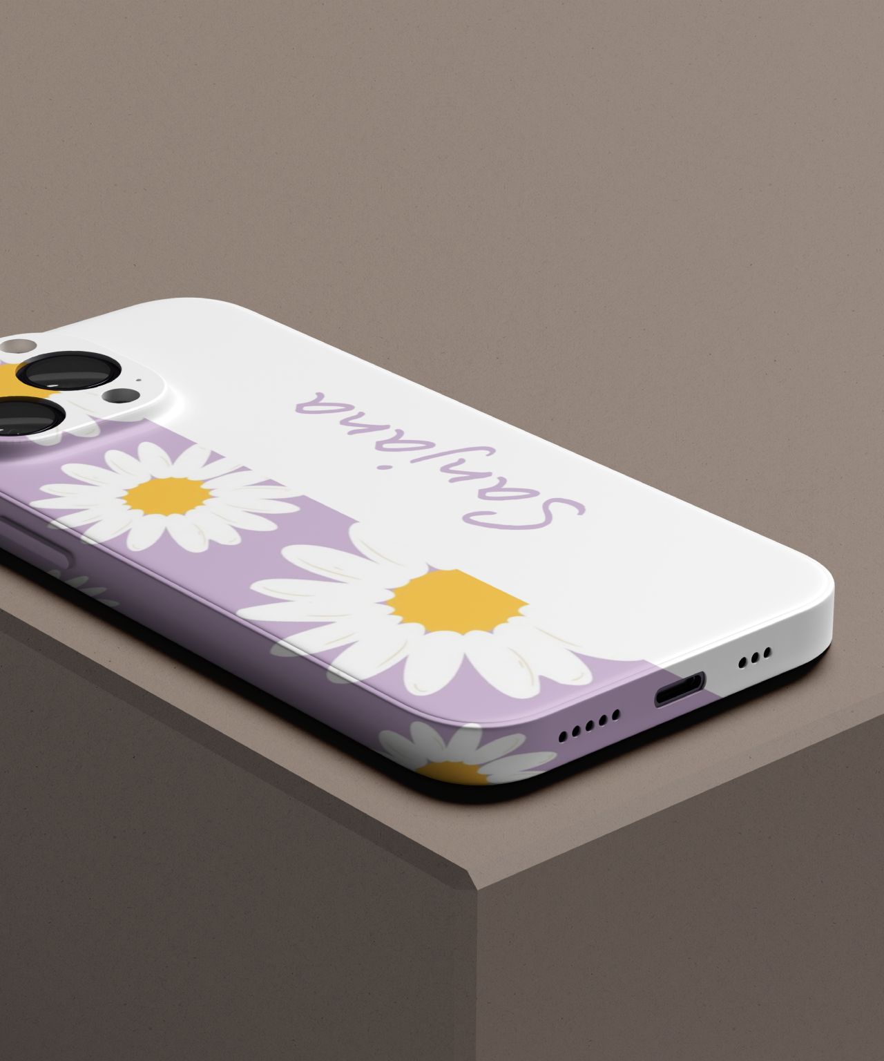 Personalized Blooming Daisies Phone Case and Cover 3