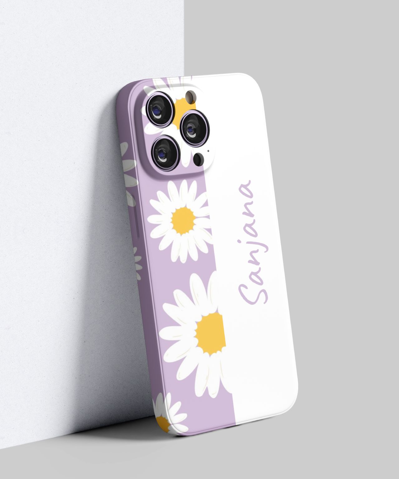 Personalized Blooming Daisies Phone Case and Cover 4