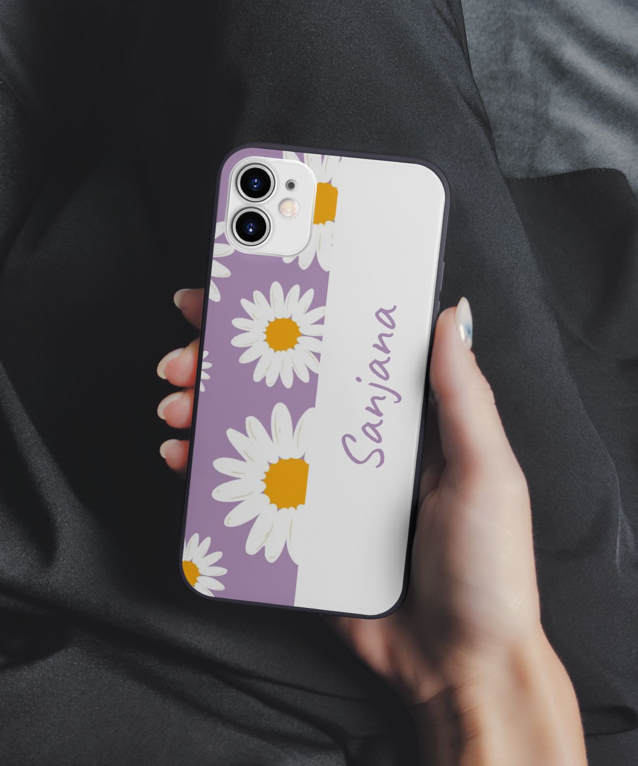 Personalized Blooming Daisies Phone Case and Cover 5