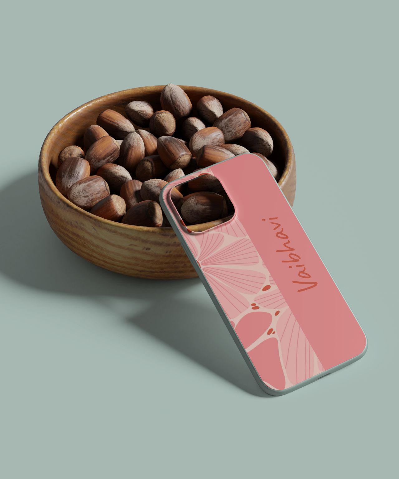 Personalized Pink Floral Phone Case and Cover 2